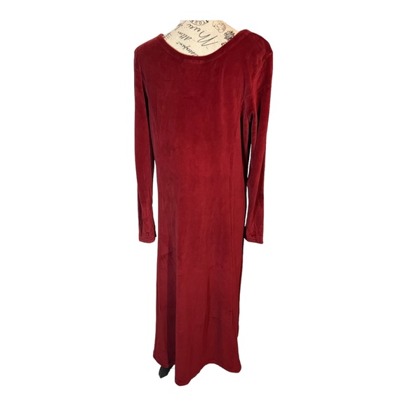 Vintage Passports of Pier 1 Velour Dress - Picture 2 of 6